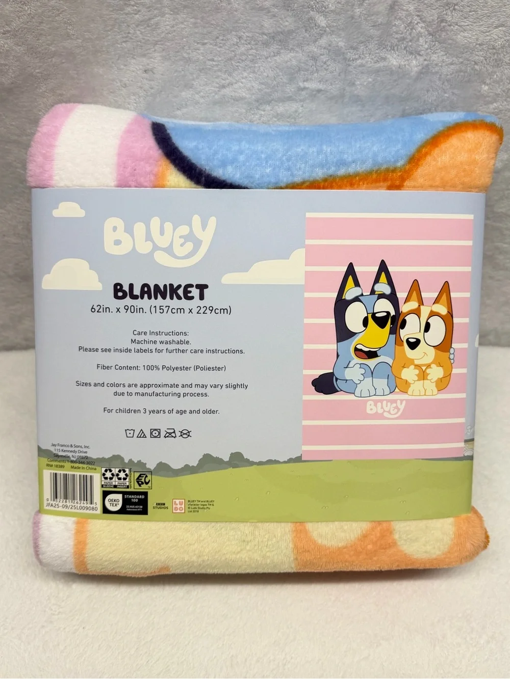 Bluey Blanket Super Soft Kids Bedding